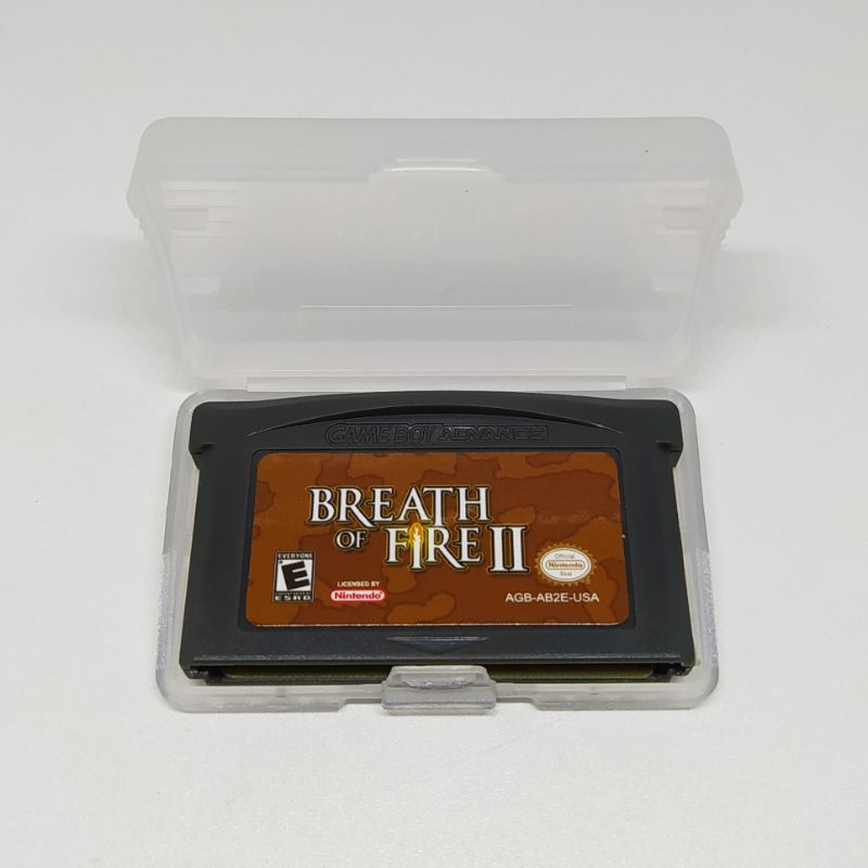 Kaset Gameboy Advance Breath Of Fire 2 GBA Cartridge Nintendo DS Lite NDS Retro Game