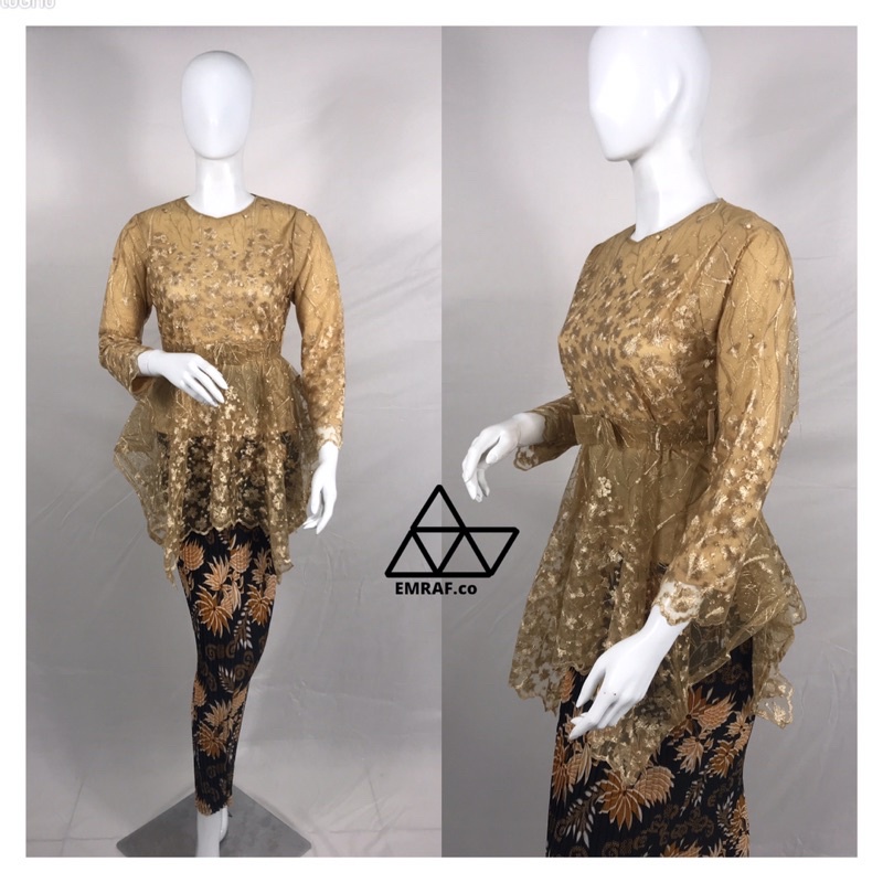 Kebaya Tunik / Tunik Brokat / Kebaya Modern / Kebaya tile / Kebaya Favorite / Batik Couple