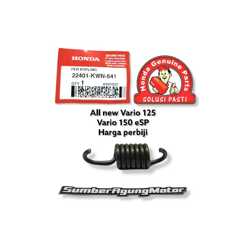 PIR PER KAMPAS KOPLING GANDA ALL NEW VARIO 125 VARIO 150 AHM 22401-KWN-641 22401-KWN-640