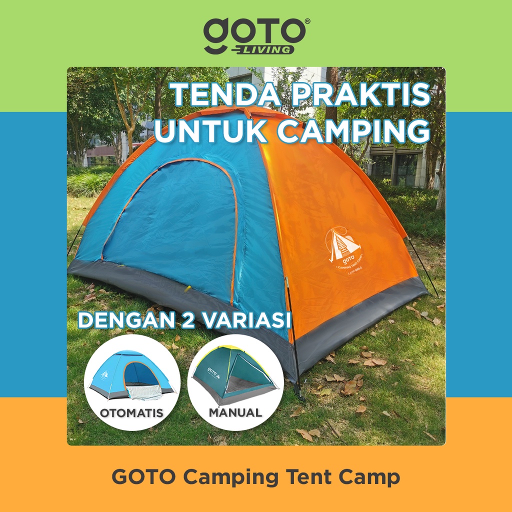 Goto Tent Camp Tenda Alat Camping Kemah Lipat Kemping Gunung Outdoor