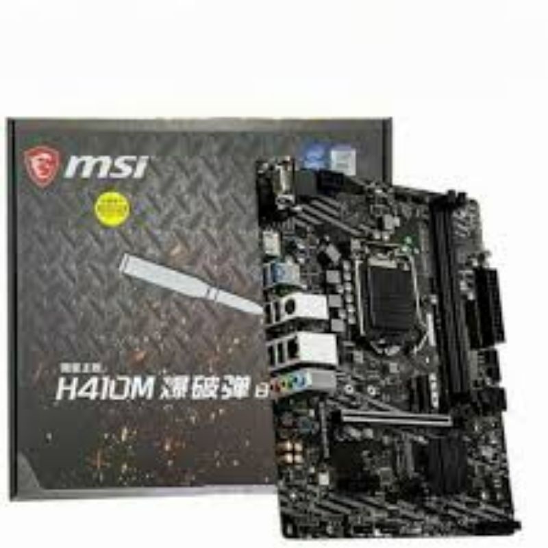 Paket Mobo Proc Gen10 i5 10400F + H410M