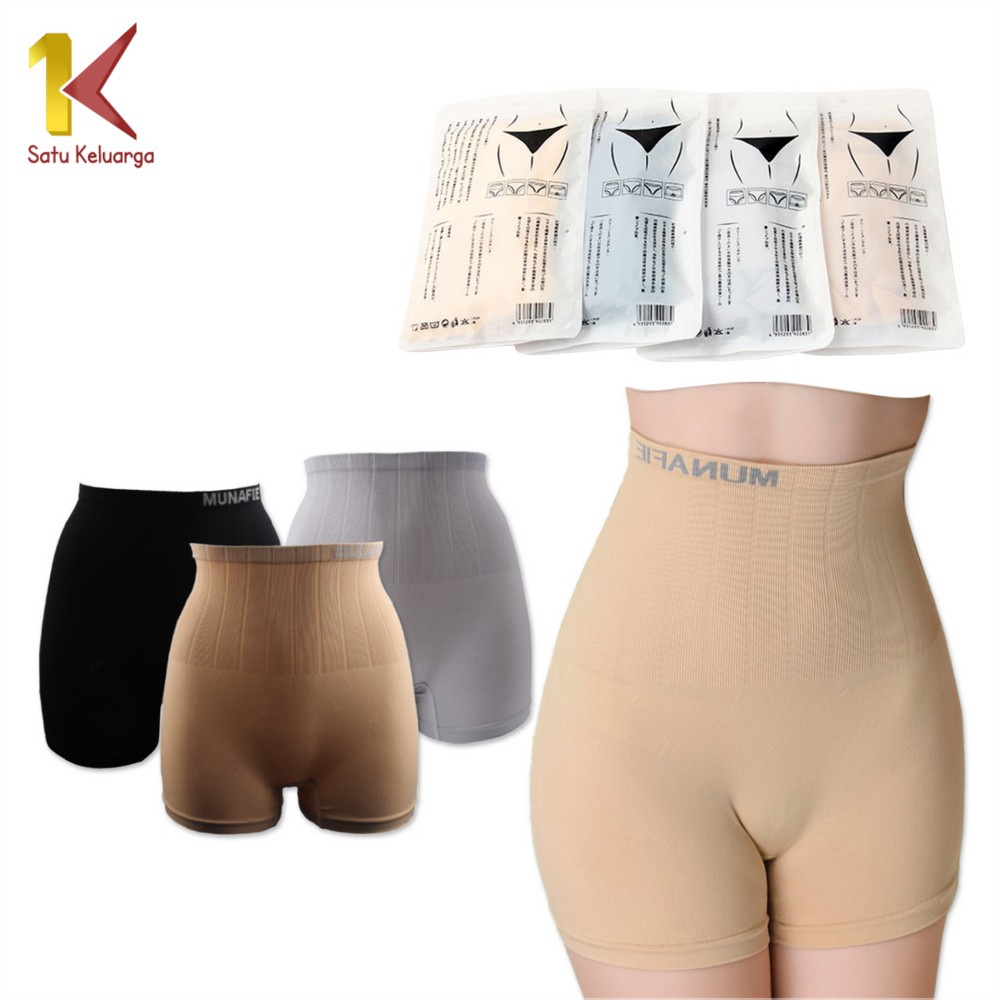 Satu Keluarga Celana Korset P35 / Pengecil Perut Underwear Wanita Highwaist Slimming Pants