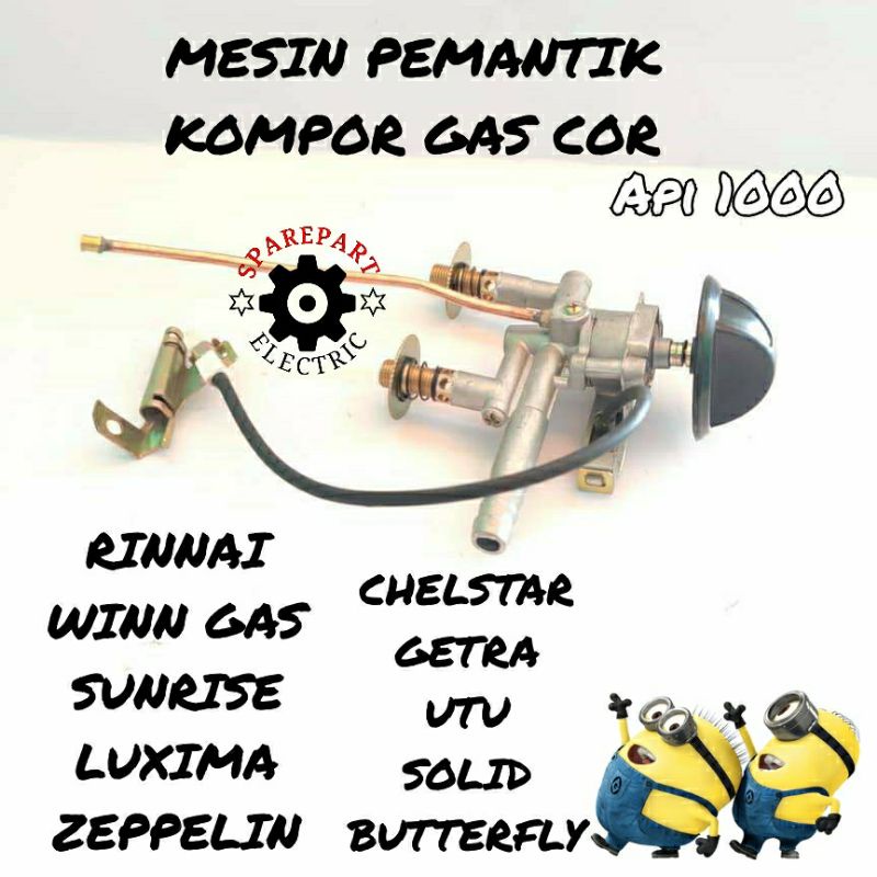 MESIN PEMANTIK API KOMPOR GAS COR RINNAI TL - SUNRISE - WINN GAS API 1000