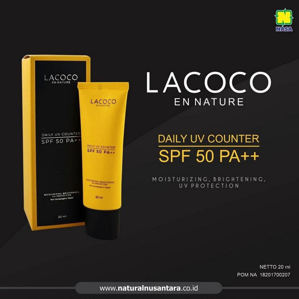 Sunblock terjangkau / LCPF50 NASA