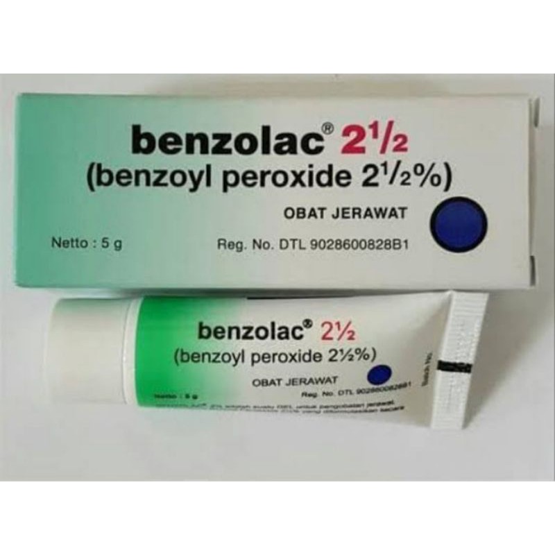 BENZOLAC 2,5% 5 GRAM