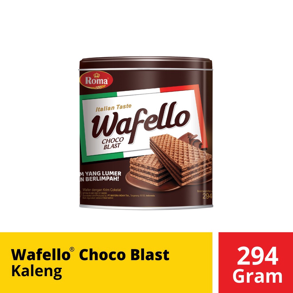 

Wafello Choco Blast Kaleng 294 Gr