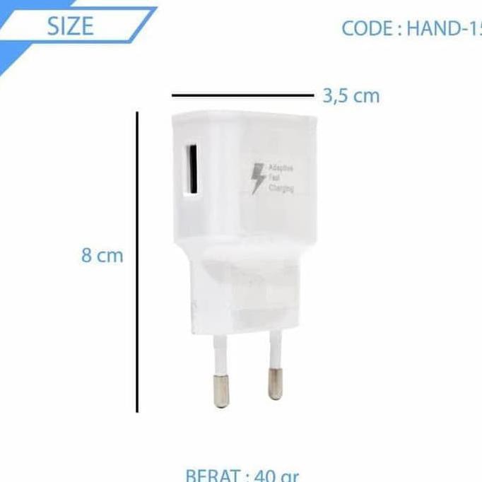 Produk Batok Samsung Adapter Kepala Charger Adaptive Fast Charge-Hand-15