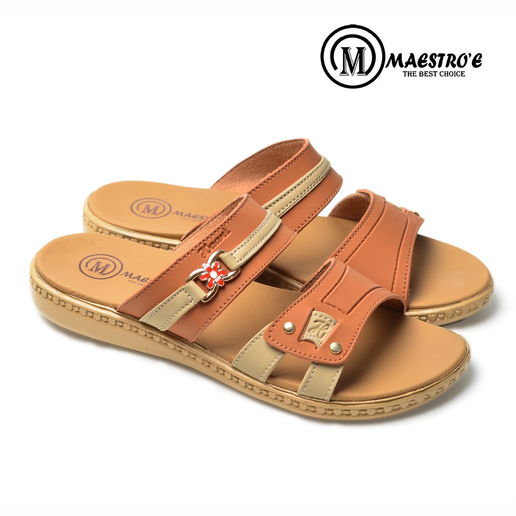 SANDAL SLOP WANITA FLAT TEPLEK TERBARU KEKINIAN SENDAL SELOP PEREMPUAN SLIP CEWEK SLIDE IBU PESTA KONDANGAN