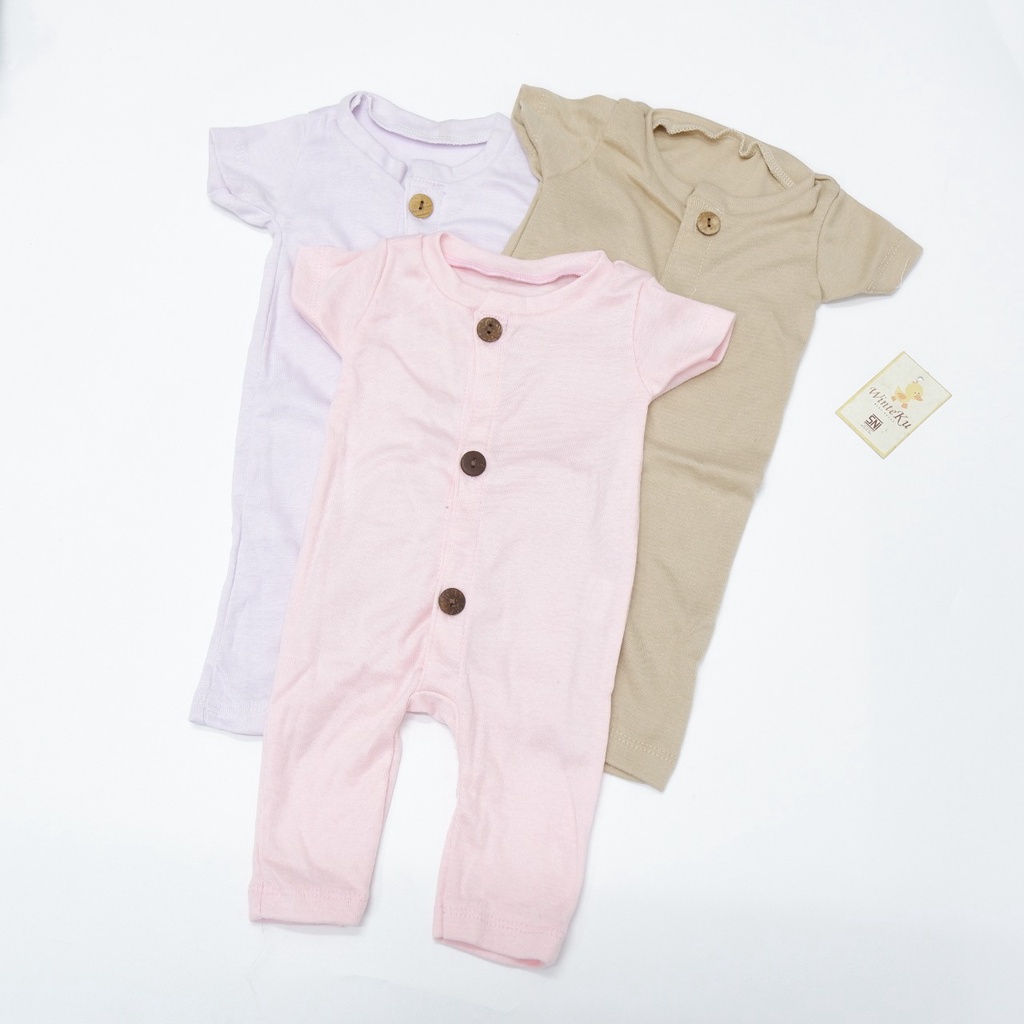 WINTEKU Romper Bassic Button BOY / GIRL