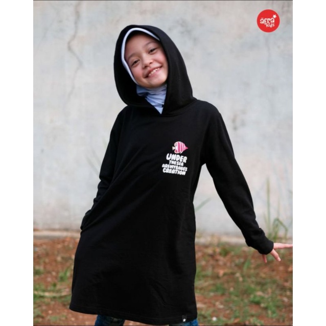 HOODIE AFRAKIDS READY STOCK HD001 BOY DAN HD002 GIRL