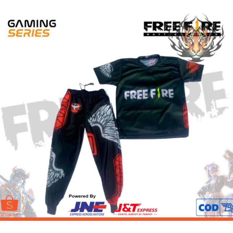 Celana Gaming Free Fire Baju Free Fire | Celana ff BNL Gaming Free Fire