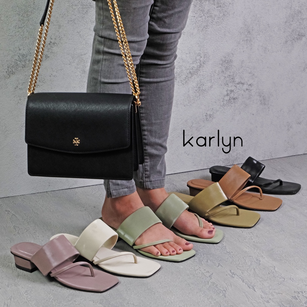 Karlyn Davina Sandal Heels Wanita 3 cm