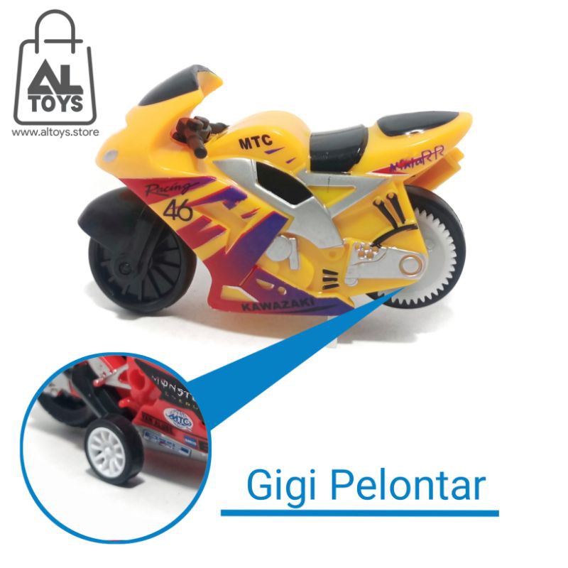 MAINAN MOTOR GP PULLBACK STAR RIDER / MAINAN MOTOR BALAP MOTOR SPORT