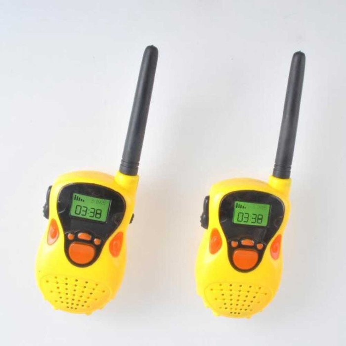 Mini Walkie Talkie Anak 1 Pasang Xianxin Kids Toys - 178-21 - Kuning