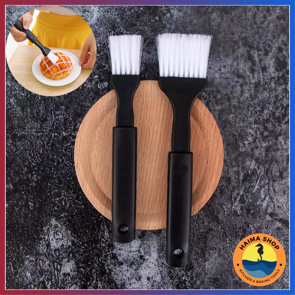 

PASTRY BRUSH SET / KUAS MASAK HITAM 2IN1 / KUAS MASAK 2 UKURAN