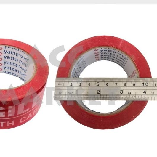 

♬ Isolasi Lakban Fragile Jangan Dibanting 100M - Merah ♠