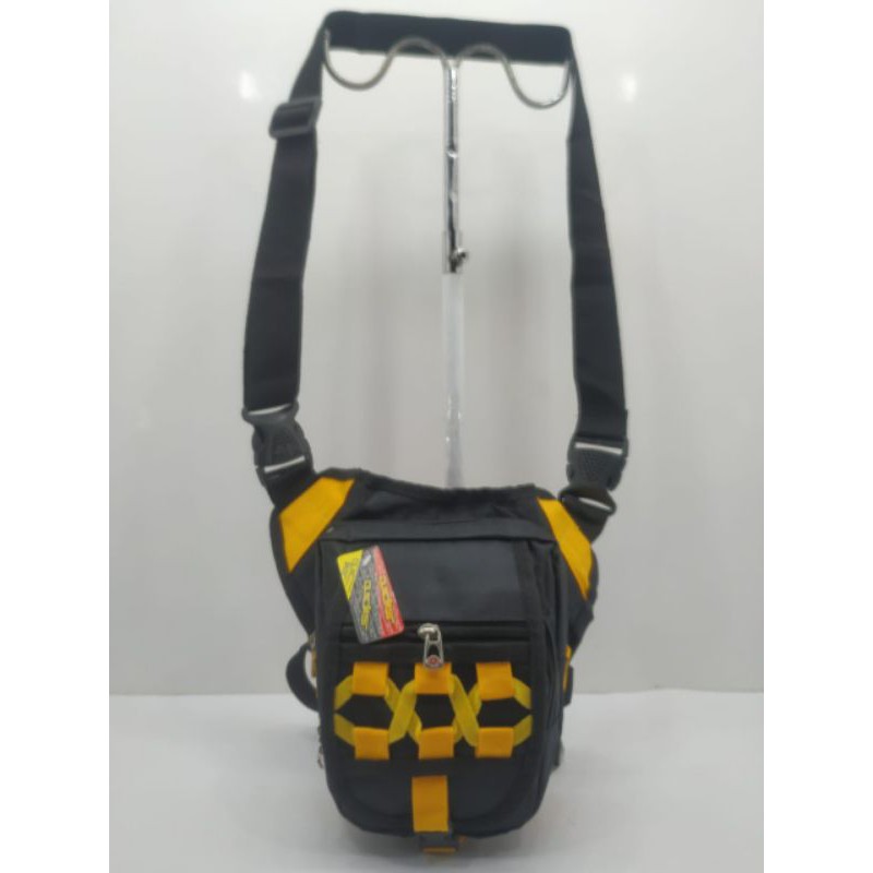 Selempang Paha Quicker Black Combi