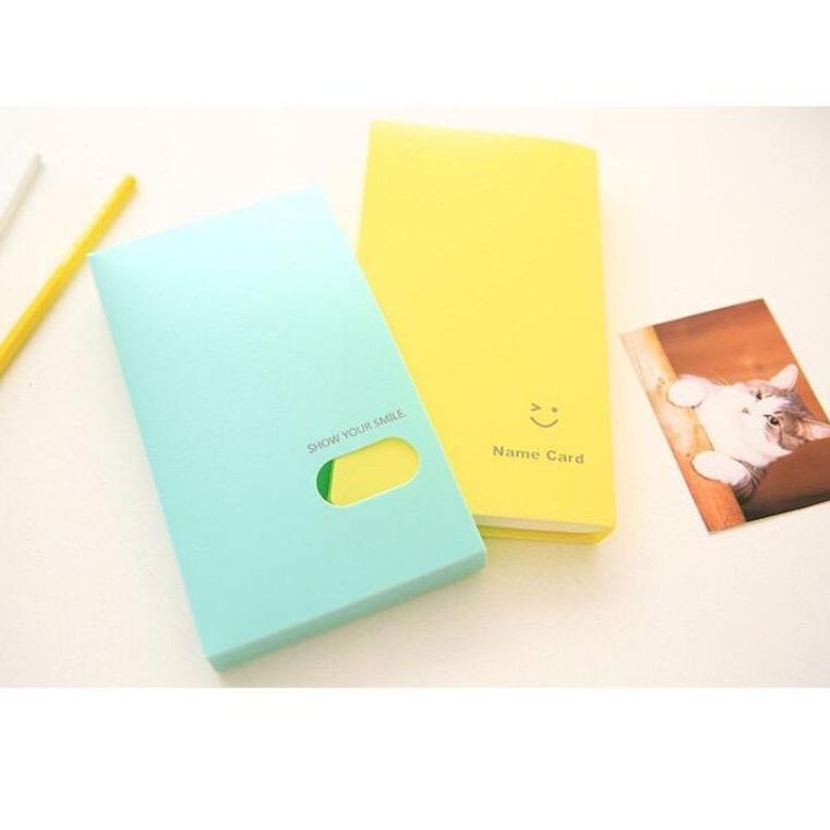 

[PROMO TMF35] Tempat Kartu Nama Photo Lomo Card 120pcs Smiley Multicolor Terkini