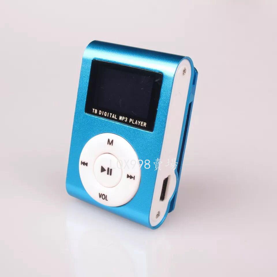 Mp3 Player Pendrive 16g Mp3 Earphone Dengan Layar Kartu 