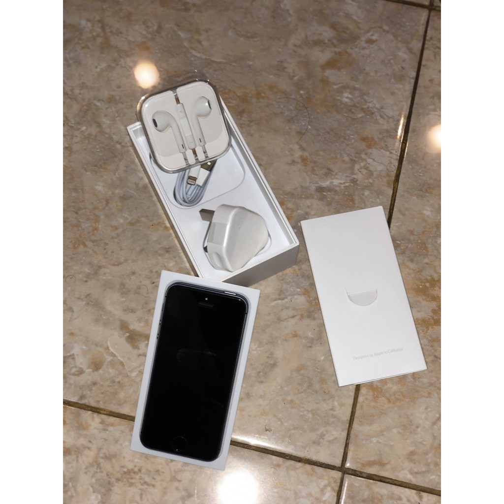 iPhone 5s 32GB Space Grey Fullset Second