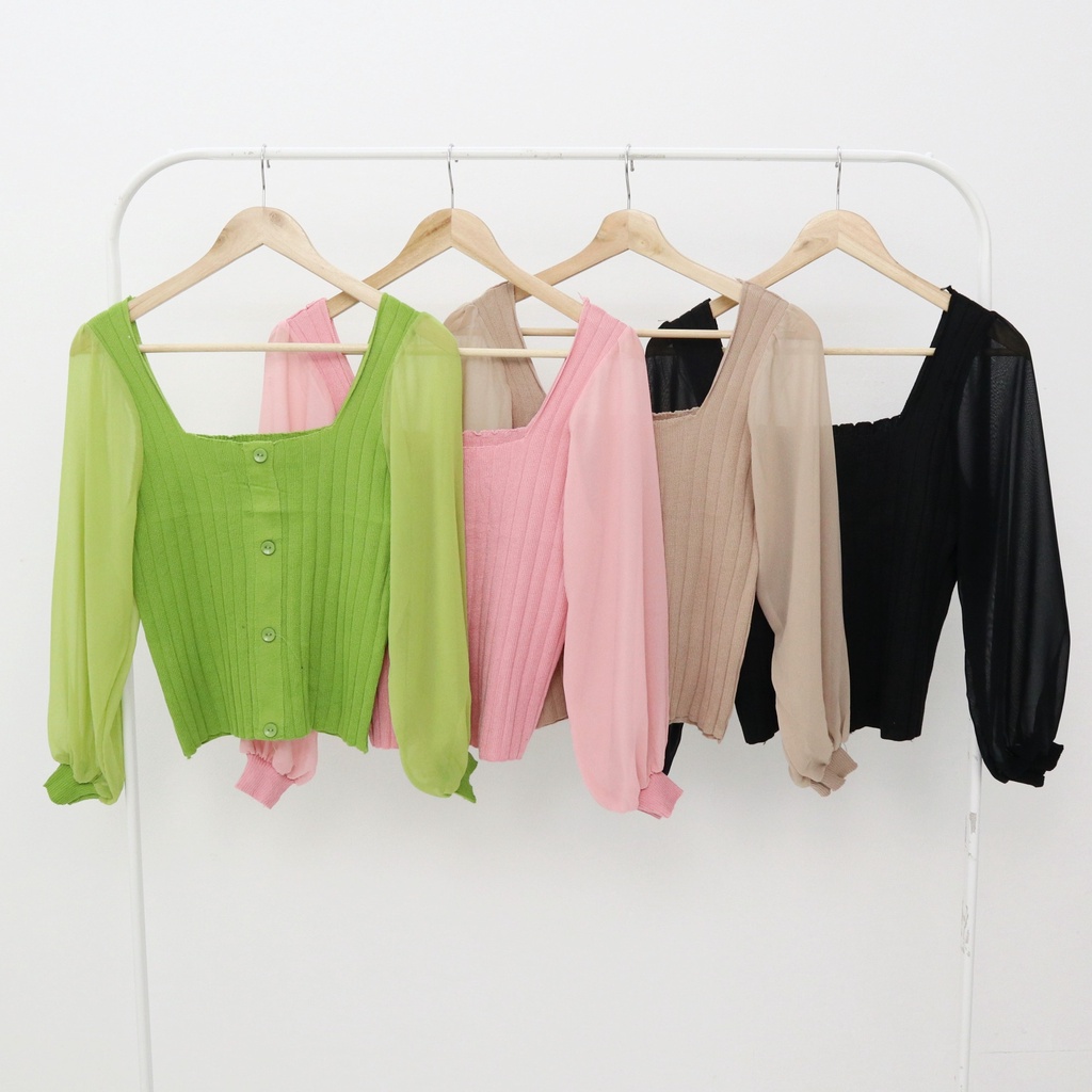 Lanny top knit -Thejanclothes