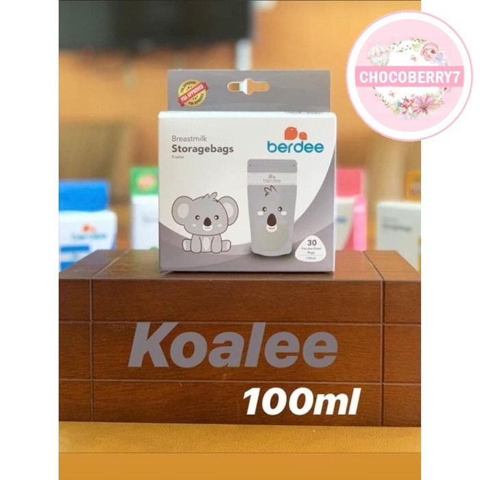 Berdee Breast Milk Storage Bags 100ml Kantung Kantong ASI 100 ml isi 30 Bags