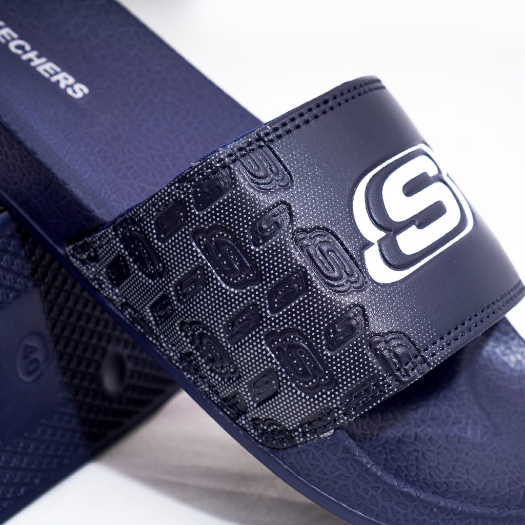 Sandal Skechers Slide Pria Terbaru Sendal Selop Cowok Sketchers Kekininan Sendal Slide Cowok Skechers Murah