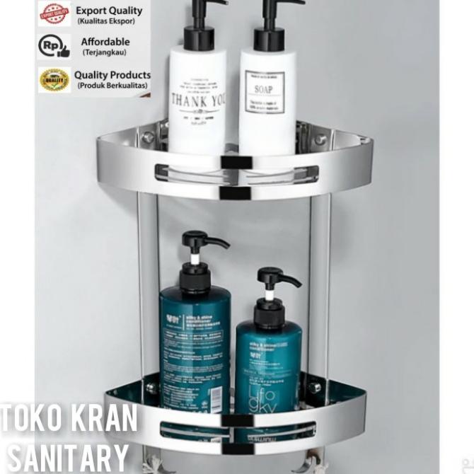 RAK SABUN SUDUT 100% STENLIS MURAH