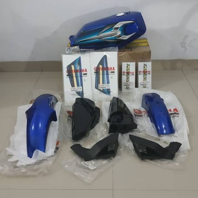 TANGKI BENSIN RX KING 2007 BIRU TANGKI BIRU RX KING ORI YAMAHA YGP