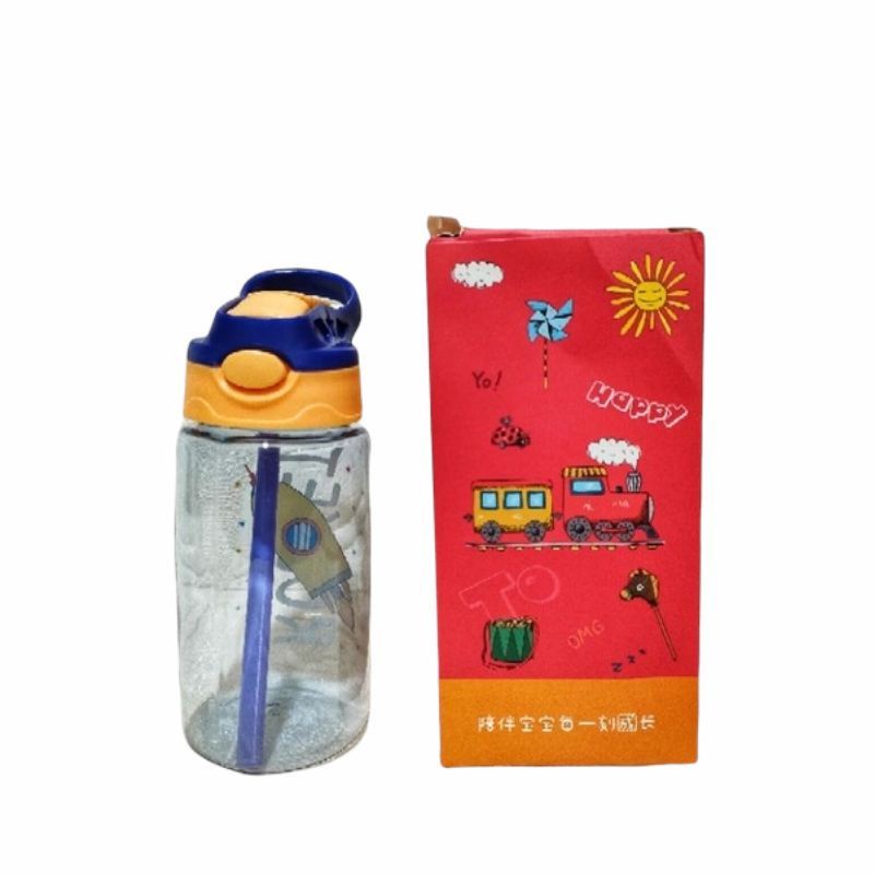 Botol Minum Anak Karakter TRANS COUNTRY SEA 038 / 480ML FRE Kotak BPA FREE