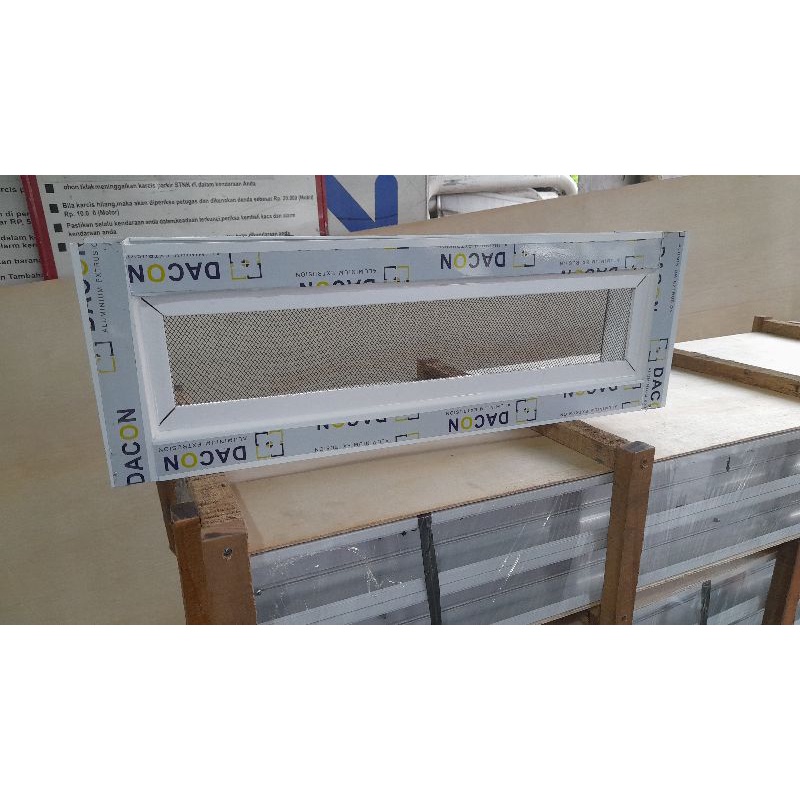 promo merdeka loster alumunium kawat nyamuk 40x20 free packing kayu