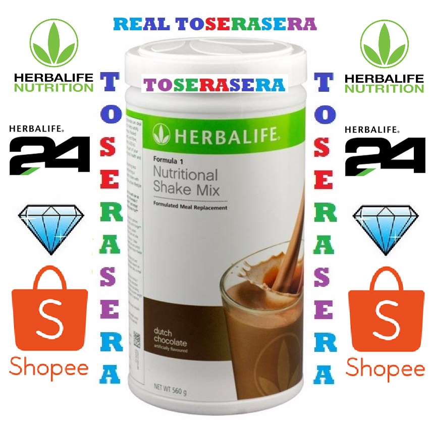 Herbalife Shake ( DUTCH COKLAT ) Original Herballife TOSERASERA TERMURAH Di SHOPEE