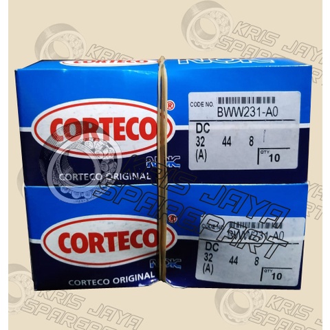 Oil seal untuk sepeda motor Uk TC4 10 20 7.5, TC 12 24 7, TBLY 8 16 9/11, TC 25 47 7, DC 32 44 8 Mer