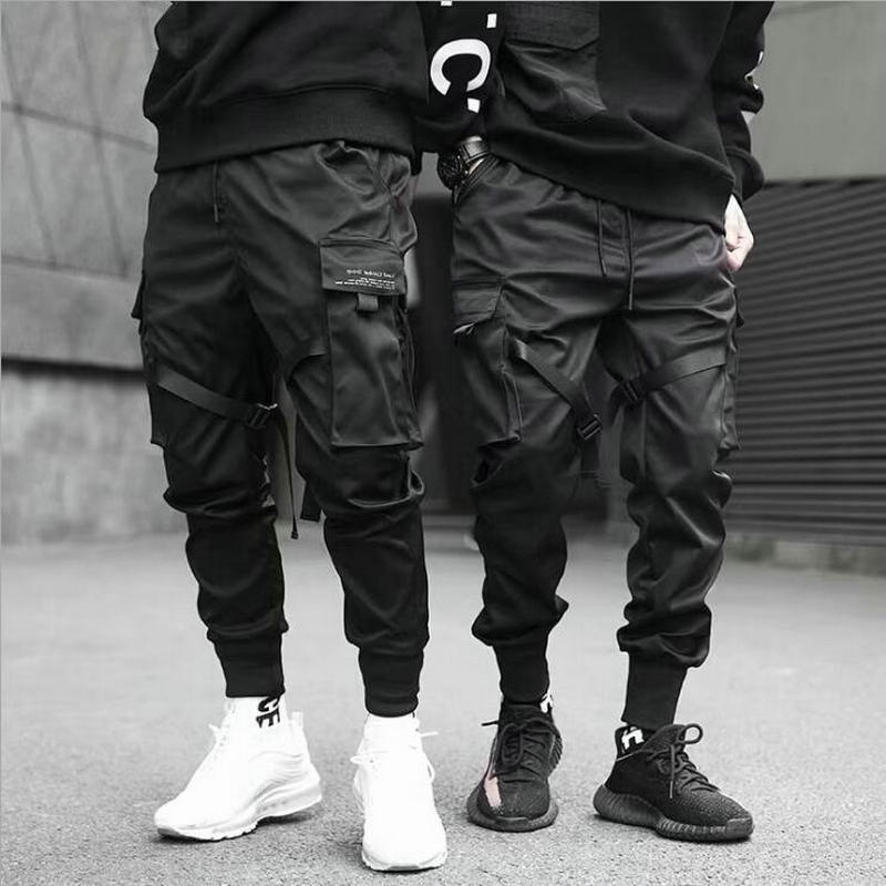 black puma joggers mens