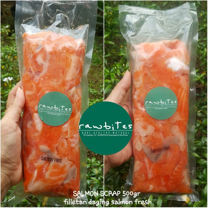

RAWBITES - SALMON SCRAP