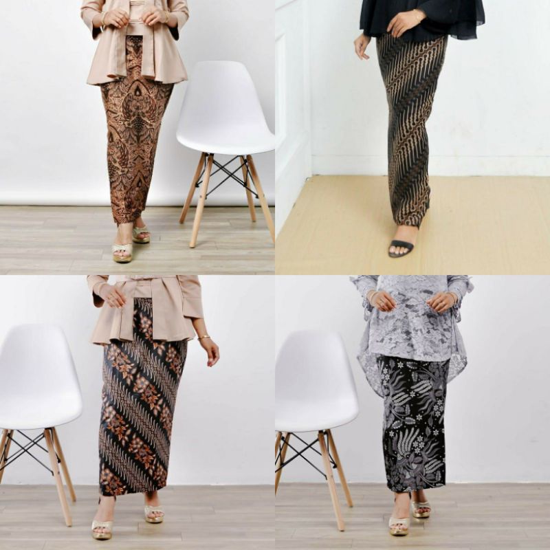 ROK SPAN BATIK GURU/ROK SPAN BATIK WISUDA/ROK SPAN BATIK NIKAHAN/ROK SPAN TUNANGAN