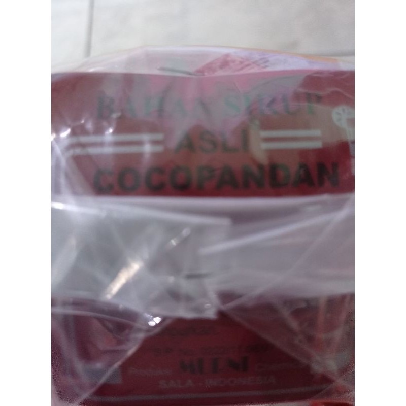 Bahan Sirup Asli 100% 45gr