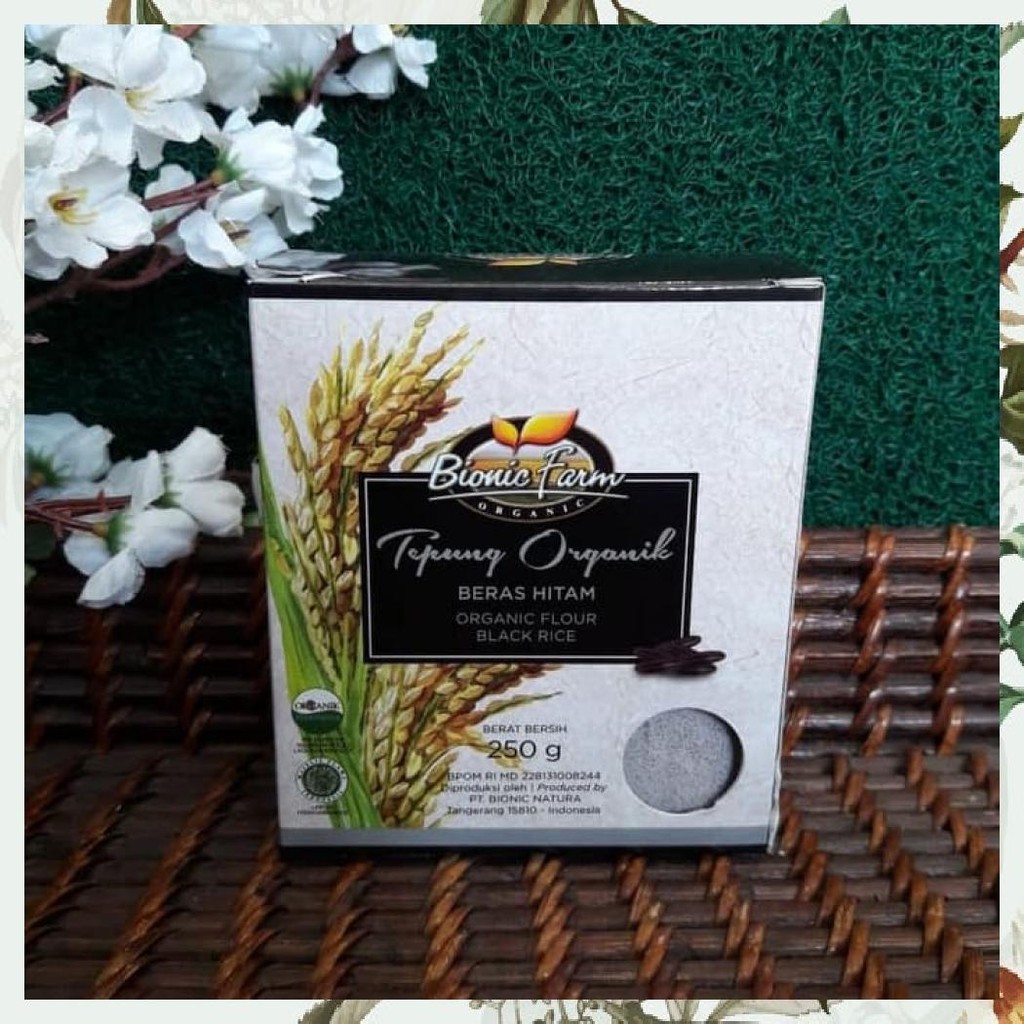 

TEPUNG ORGANIK BERAS HITAM