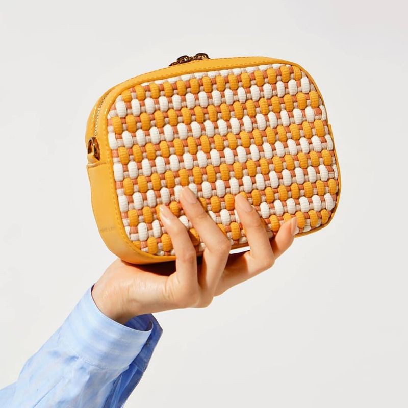 CK Woven Crossbody Bag