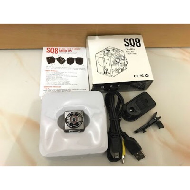 Kamera Video Pengintai / Spy Camera Ukuran Paling Mini Kecil DV Infrared SQ8