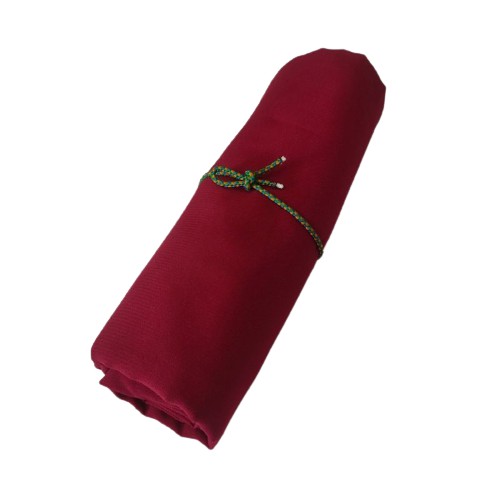 Jilbab khimar super jumbo haji Wolfis premium-Maroon