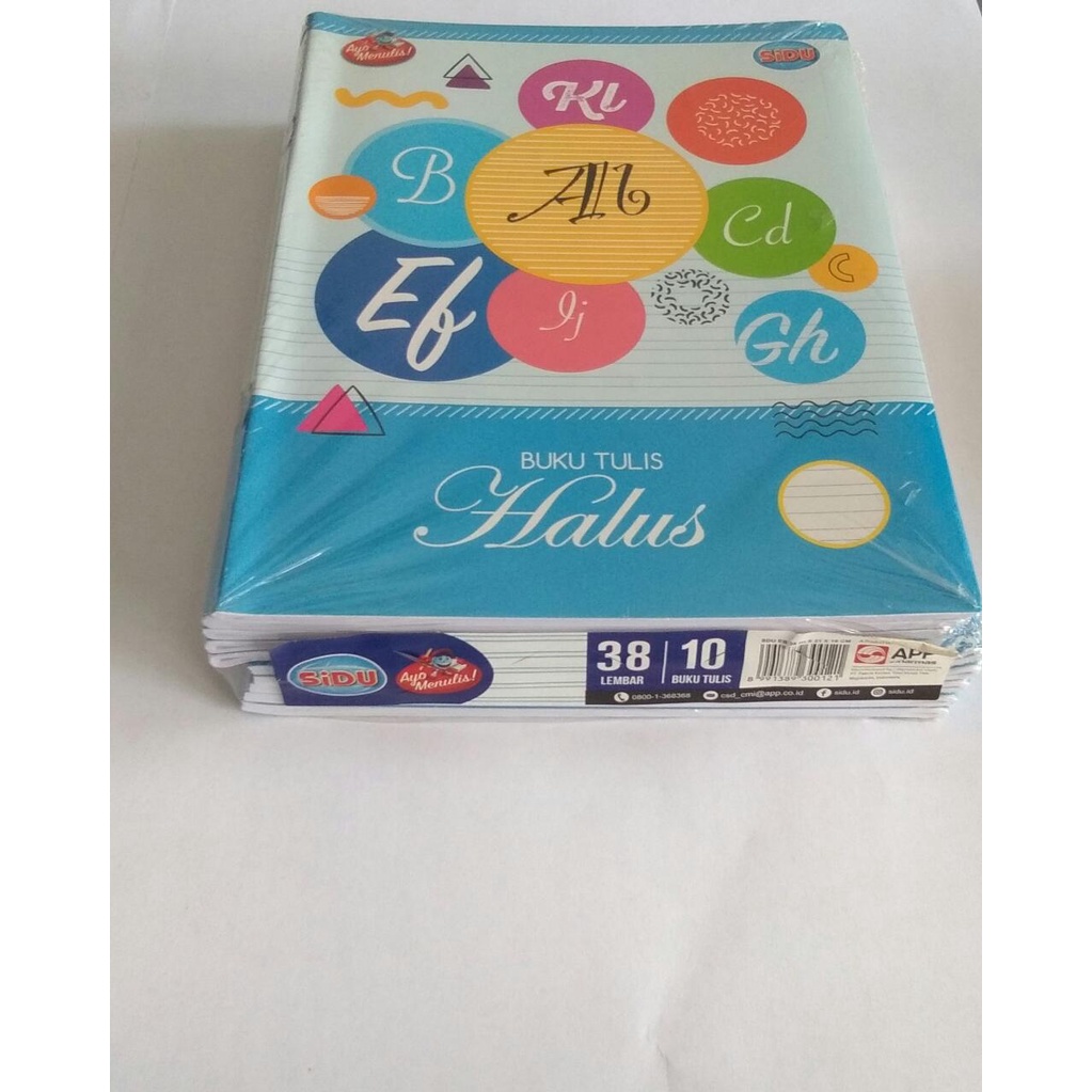 Jual Buku Tulis SiDu Halus Menulis Indah 38 Pak Shopee Indonesia