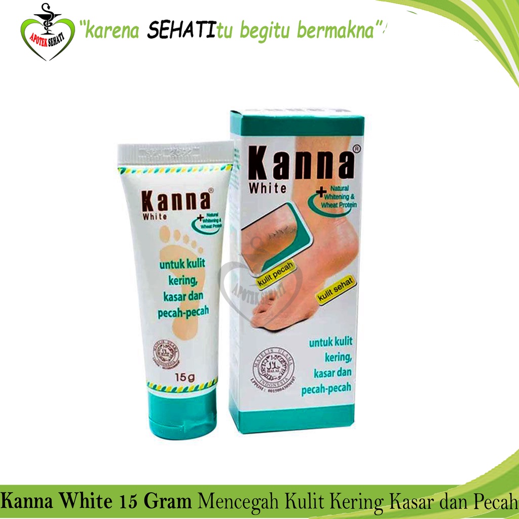 KANNA Soft Cream dan White Cream untuk Pelembab Kaki Pecah-Pecah Kanna Krim Kaki