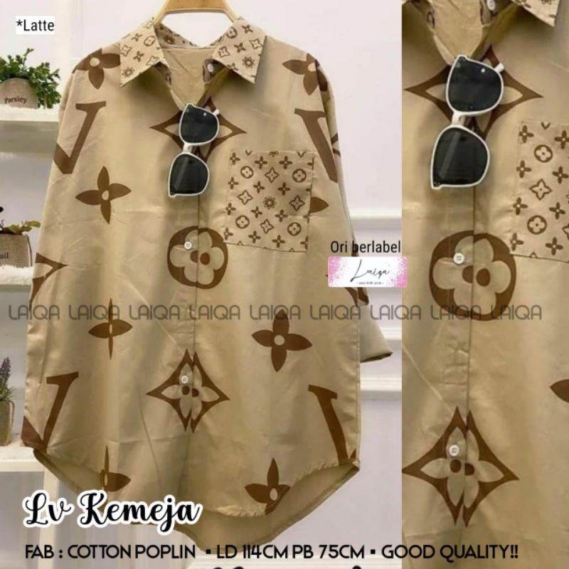 kemeja wanita lv