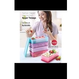 square canister 1,4 liter crystal csnister ungu set