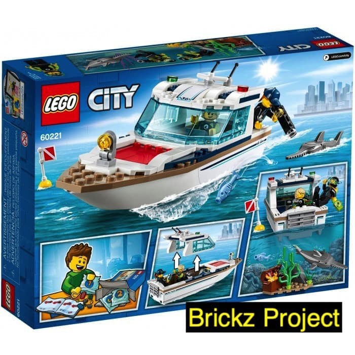 lego yacht