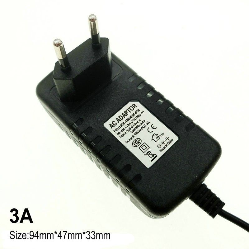 Power Adapter Adaptor LED Strip DC 12V 3A