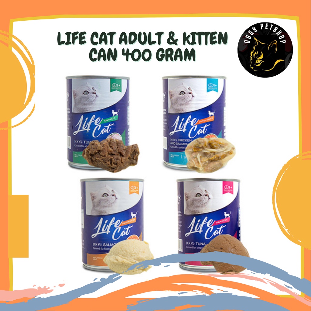 Life Cat Adult Makanan Kucing Kaleng Kemasan 400gr