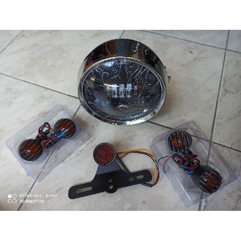 lampu daymaker 19 led set