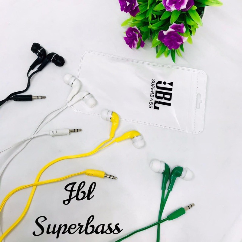 PROMO HANDSFREE VIBOX J-300 MUSIC MP3 SUPER BASS EARPHONE REALME PARTY